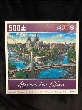 Norte Dame Alexander Chen 500 Piece Puzzle Brand New